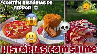 novas histórias com slime de terror 😱(contém histórias de terror💀) #37