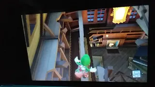 Luigi Falling to his death in Luigi Mansion 2 (Dark Moon-Part 1)