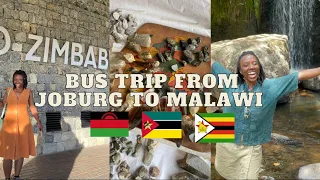 Travel Vlog: Johannesburg to Malawi by bus