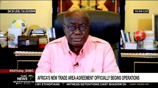 African countries begin to officially trade under a new AfCFTA agreement