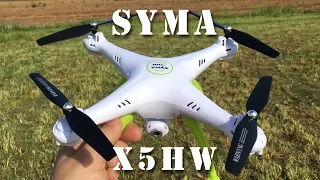 Syma's X5HW Camera/Wifi Auto Hover Quadcopter Drone Flight Review PT2