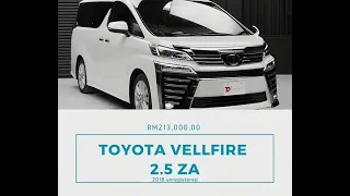 TOYOTA VELLFIRE  💥 RAYA PROMOTION 💥