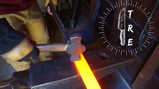 Forging A One Of A Kind Cu-Mai Billet | Knife Making | Vlog