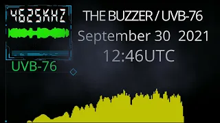 The Buzzer UVB 76 4625Khz 30.09.2021 голосовые сообщения