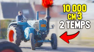 LANZ BULLDOG : 2 temps, 10 litres de cylindrée !! 😱