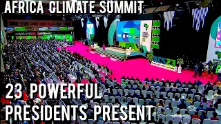 23 Powerful Presidents & World Leaders Attending Africa Climate Summit At KICC, Nairobi Kenya