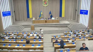 Пленарне засідання п'ятої сесії Полтавської обласної ради восьмого скликання