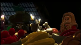 Lego Pirates of the Caribbean Dinner scene