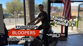 Bloopers from Studio Tour with Lord Suavecito 🤣