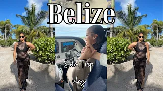 Belize | SOLO TRAVEL Vlog | Caye Caulker Island | Restaurants and more