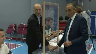 French election: Far-right pundit Eric Zemmour vote casts his vote in Paris | AFP