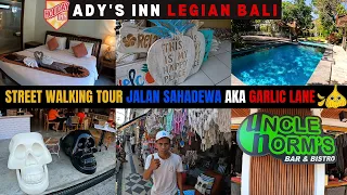 Bali Legian Hotels Ady's Inn Jalan Sahadewa aka Garlic Lane Bali Holiday