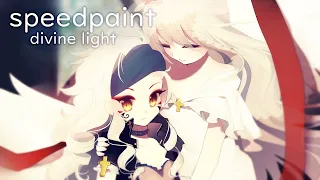 Divine Light | Digital art speedpaint