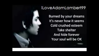 Adam Lambert - Soaked With Lyrics