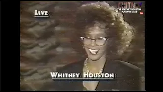 RARE! Whitney Houston Interview Radio City Music Hall