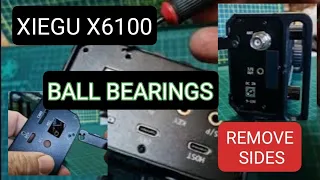 XIEGU X6100 - Remove/Replace Sides, Ball Bearings?