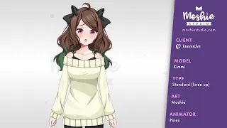 【Showcase】Kimmichii [ Live2D Vtuber Model ]