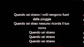 The Doors - People are strange (Traduzione in italiano)