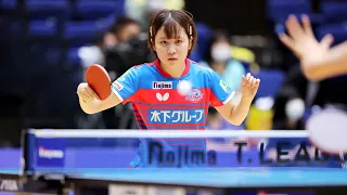 橋本帆乃香 vs 平野美宇 Honoka Hashimoto Miu Hirano TリーグNojimaCUP2022 2022年8月13日 女子3回戦 第2コート 【卓球 Tリーグ公式】