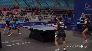 A. Kaufmann/M. Griesel (GER) vs Jalli/Moyland (USA) | U19 QF | 2022 ITTF World Youth Championships