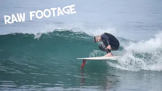 [raw footage] LONGBOARD SURFING TRICKS