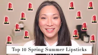 Top 10 Tuesdays - Spring/Summer Lipsticks