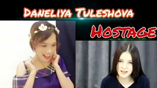 Daneliya Tuleshova | Hostage | (Billie Eilish (Cover) | REACTION