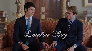 London Boy｜red white & royal blue