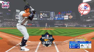 MLB The Show 23 New York Yankees vs Los Angeles Dodgers | World Series Final 2024 | Gameplay PS5 HD