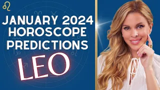 January 2024 PREDICTIONS | LEO Zodiac Sign (Love * Money * Career)