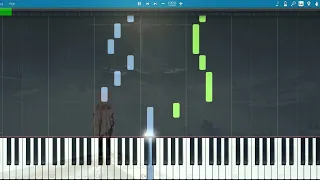 [Synthesia] Genshin Impact OST - Sink into Oblivion (Calm Piano) [Genshin Impact]