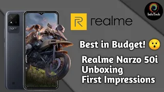 Realme Narzo 50i Unboxing, Review | Price & Specs | Realme Narzo 50i Test, Hands on💥