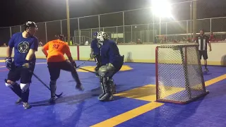 Amazing Dek Hockey Saves!!!