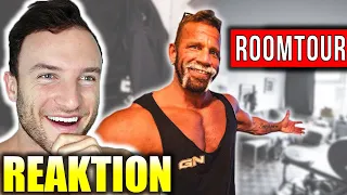 Sascha Huber reagiert auf Bodybuilder lebt auf 35m² | Hollywood Matze