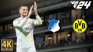 EA Sports FC 24 • Hoffenheim vs. Borussia Dortmund • Bundesliga 2023/24 [4K60] PS5 Gameplay