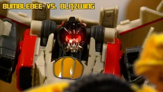 Bumblebee vs. Blitzwing stop-motion (Bumblebee Movie)