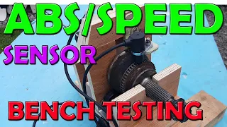 HOW TO MAKE A TEST RIG FOR ABS/SPEED SENSOR