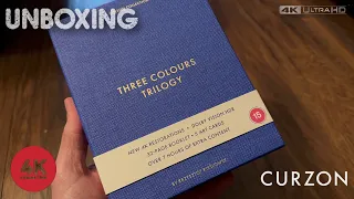 Three Colours Trilogy & The Double Life of Véronique 4k UltraHD Blu-ray Unboxing from @Curzon