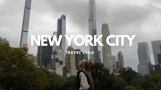 NYC Vlog: Первый раз в Нью-Йорке в дождь