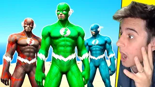 ENCONTREI os FLASH ELEMENTAIS no GTA 5 !