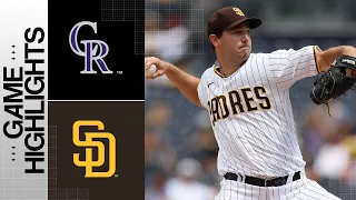 Rockies vs. Padres Game Highlights (9/20/23) | MLB Highlights