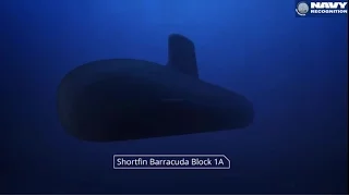 Shortfin Barracuda Block 1A Submarine SEA1000 Australia