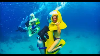 Underwater scooter Scubadoo, Punta Cana, Dominican Republic