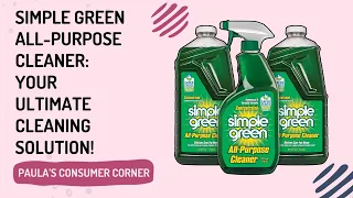 SIMPLE GREEN ALL-PURPOSE CLEANER: YOUR ULTIMATE CLEANING SOLUTION!