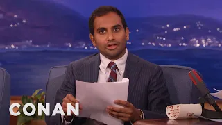 Aziz Ansari's Twitter Screenplay | CONAN on TBS