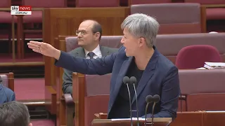 Penny Wong takes aim at Greens in standoff