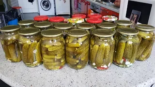 CANNING PICKLED CUCUMBERS