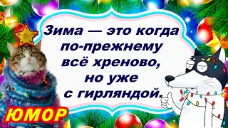 Улыбаемся и ждем Новый год! Порция отборного юмора про зиму и новый год. Делитесь с друзьями!