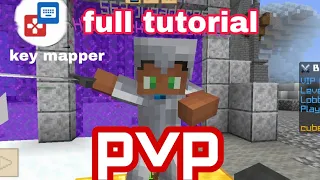 minecraft pvp on key mapper full tutorial mcpe add key mapper full tutorial with pvp