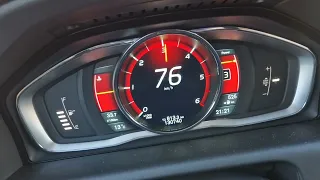 22014 volvo xc60 D5 215hp acceleration